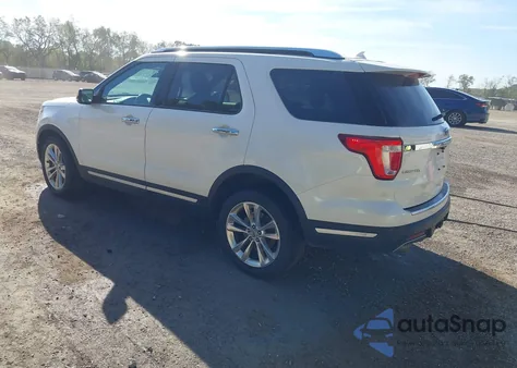 2018 Ford Explorer Limited из США, поврежденный, VIN 1FM5K8F85JGA53437